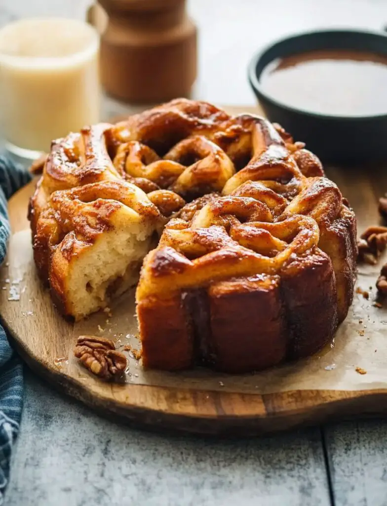 Cinnamon Roll Pull-Apart Toast