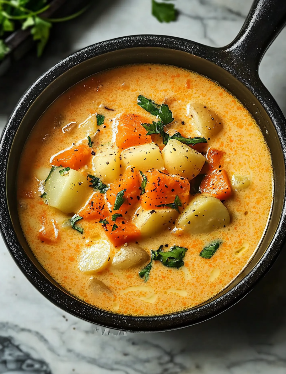 Creamy Carrot and Potato Soup