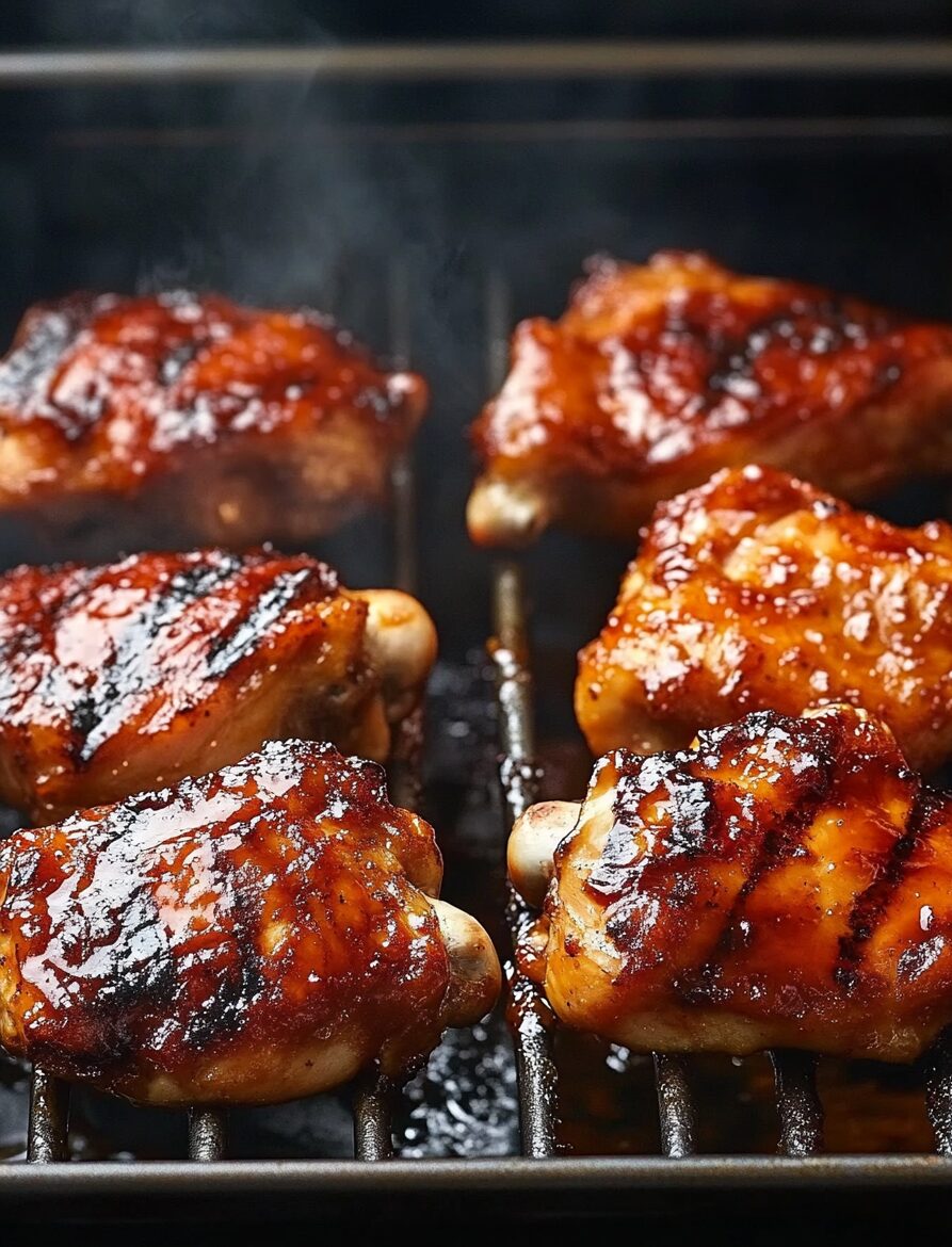 BBQ Chicken Thighs in the Oven