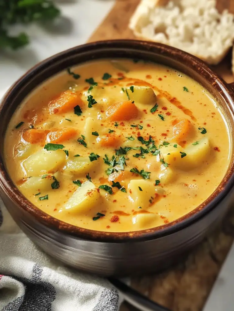 Creamy Carrot and Potato Soup