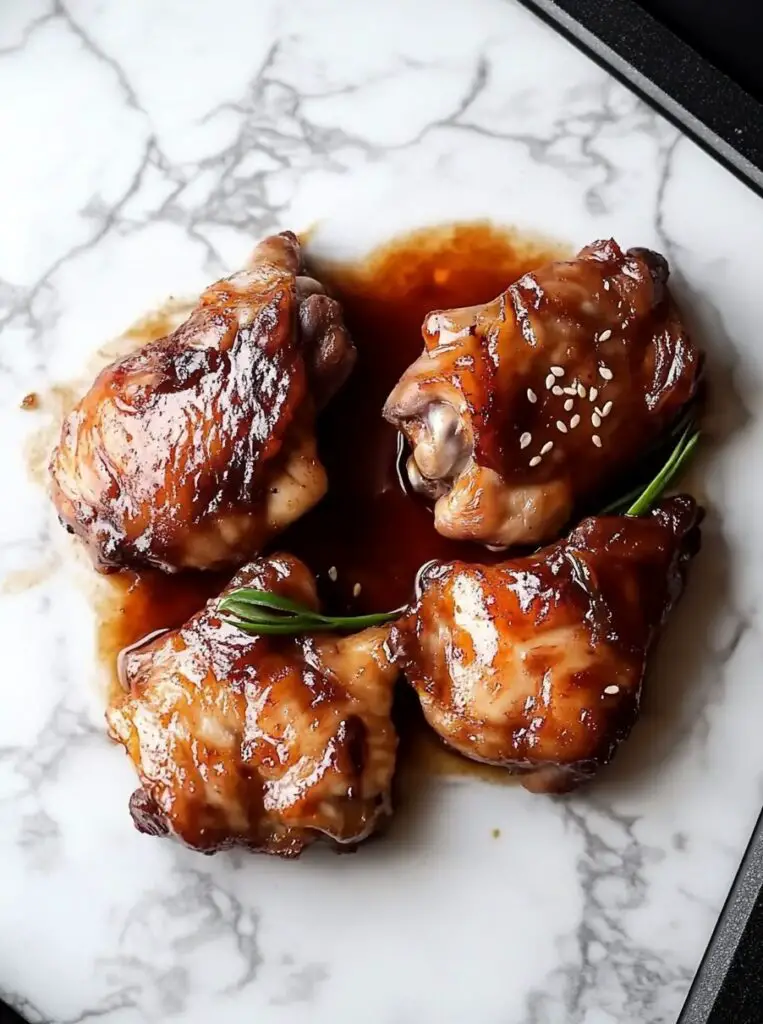 Korean Braised Chicken Thighs