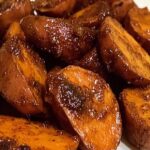Cinnamon Maple Roasted Sweet Potatoes