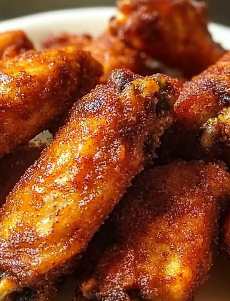 Crispy Dry Rub Chicken Wings