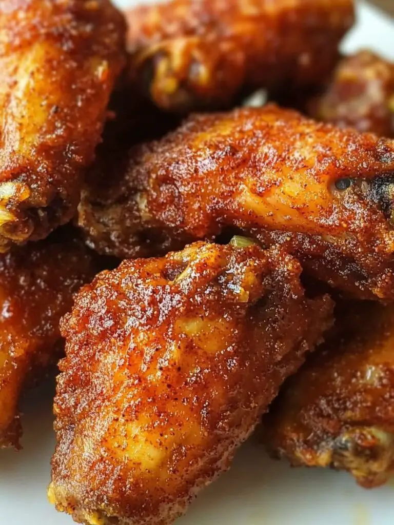 Crispy Dry Rub Chicken Wings