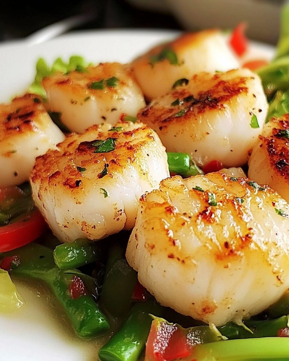 Broiled Scallops
