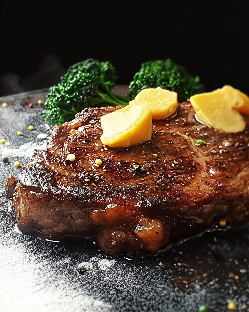 Butter-Basted Rib-Eye Steak