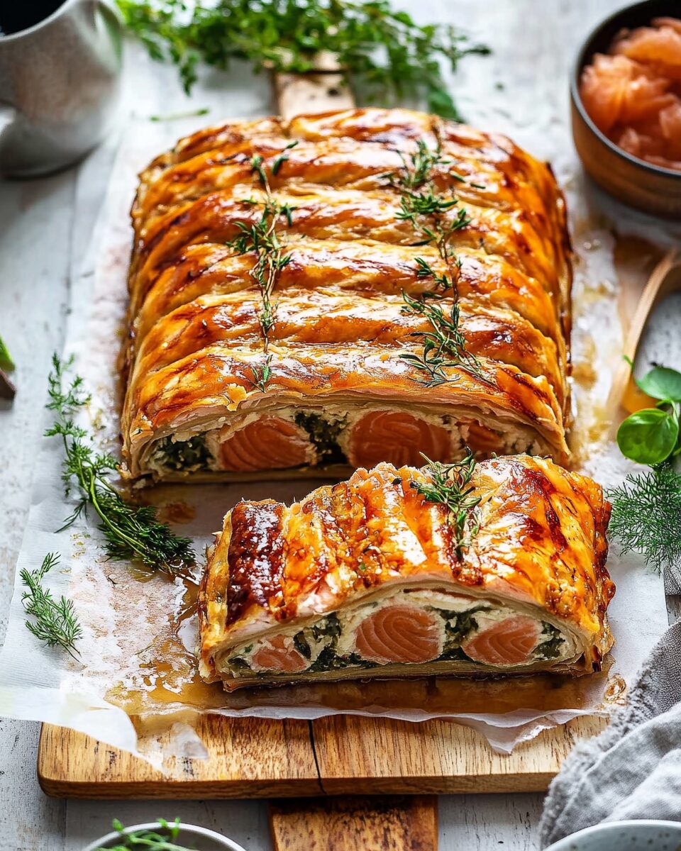 Salmon Wellington