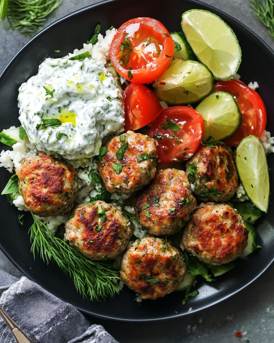 Greek Turkey Meatballs