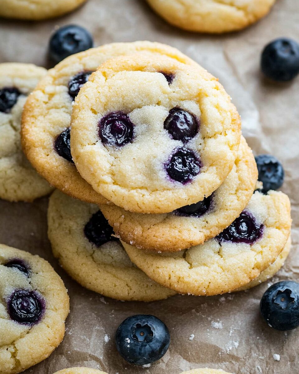 Lemon Blueberry Cookies