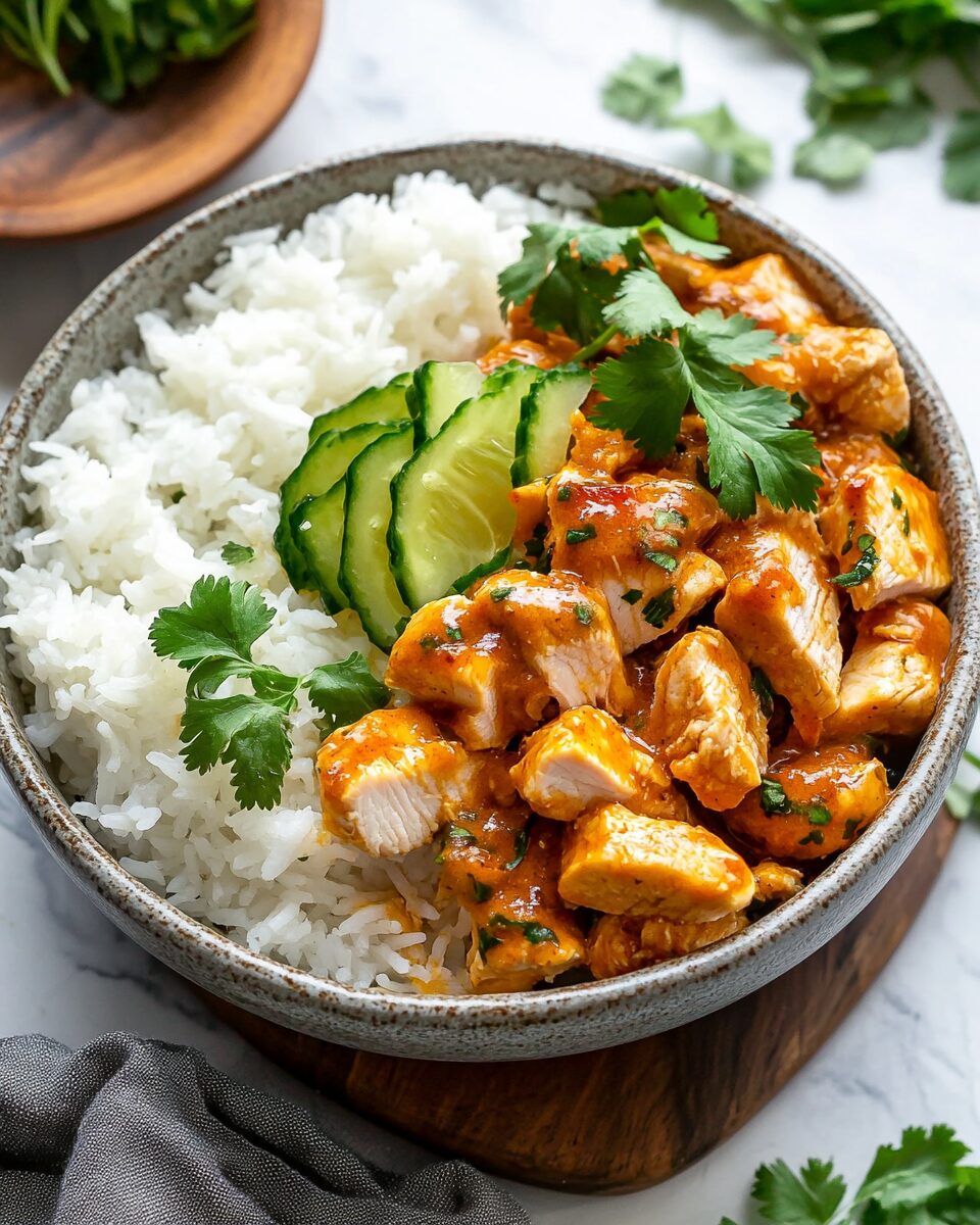 Coconut Chicken Rice Bowl
