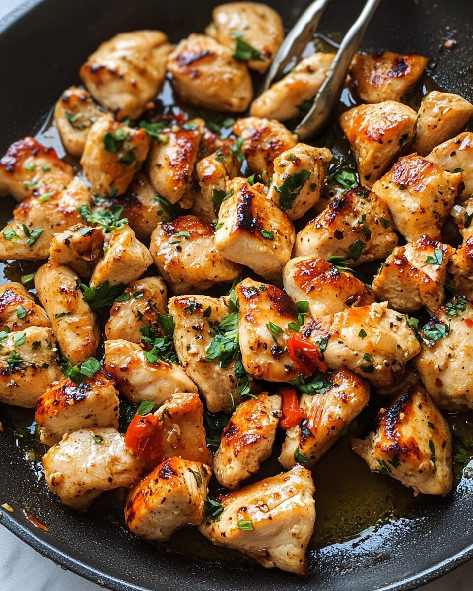 Garlic Butter Chicken Bites