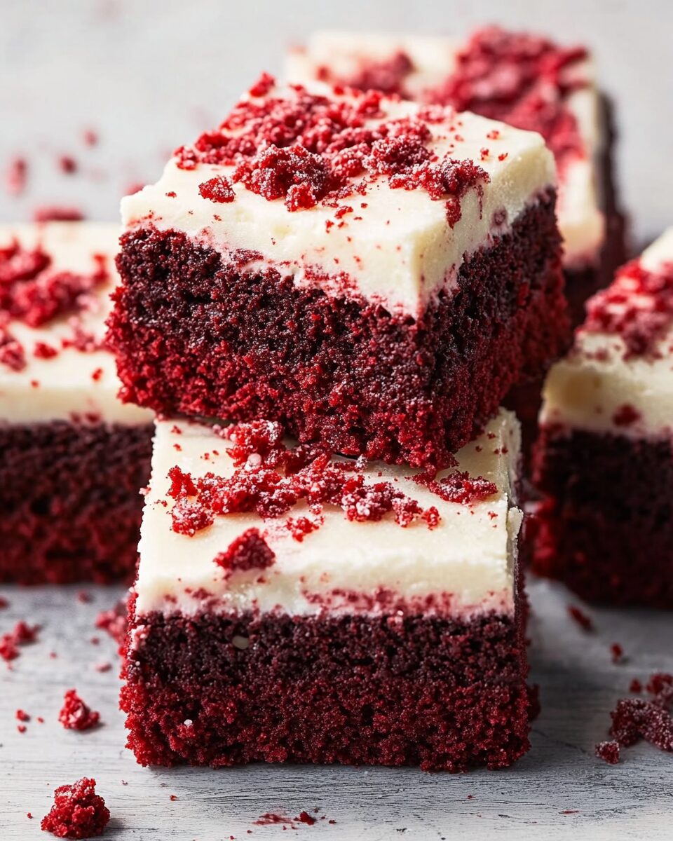 Red Velvet Brownies