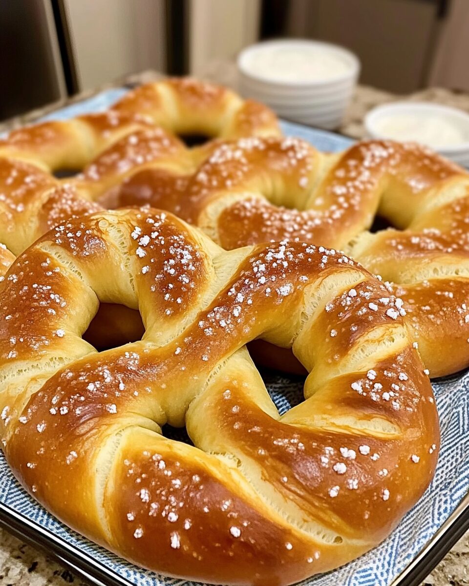 Soft Homemade Pretzels