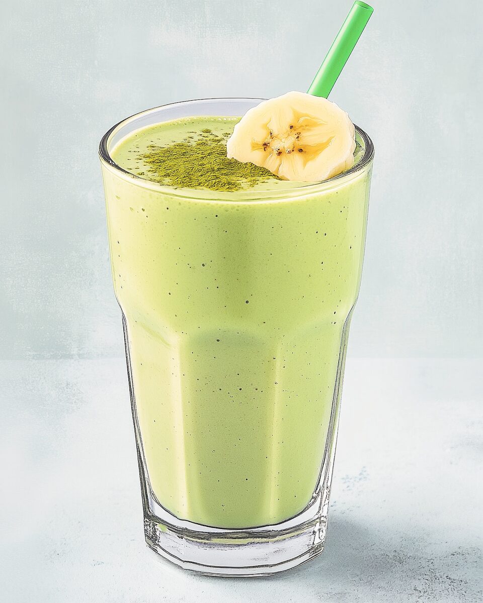 Banana Matcha Smoothie
