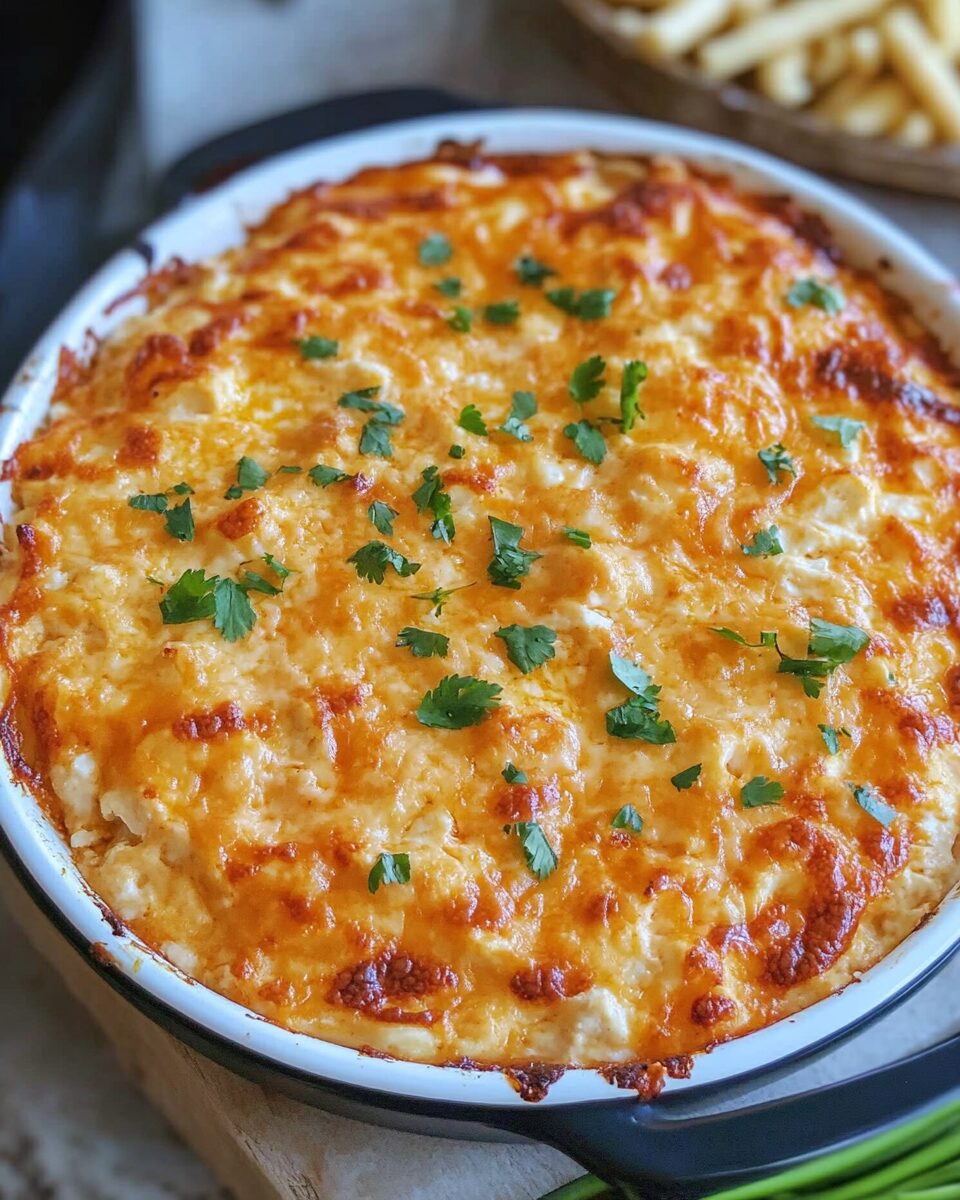 Buffalo Chicken Dip with a Protein Boost