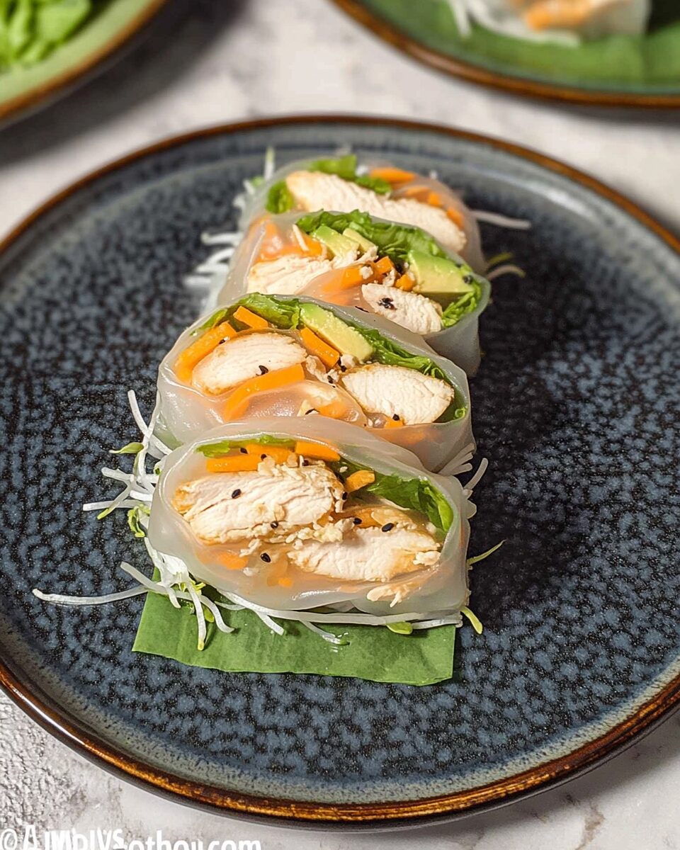 Chicken Spring Rolls