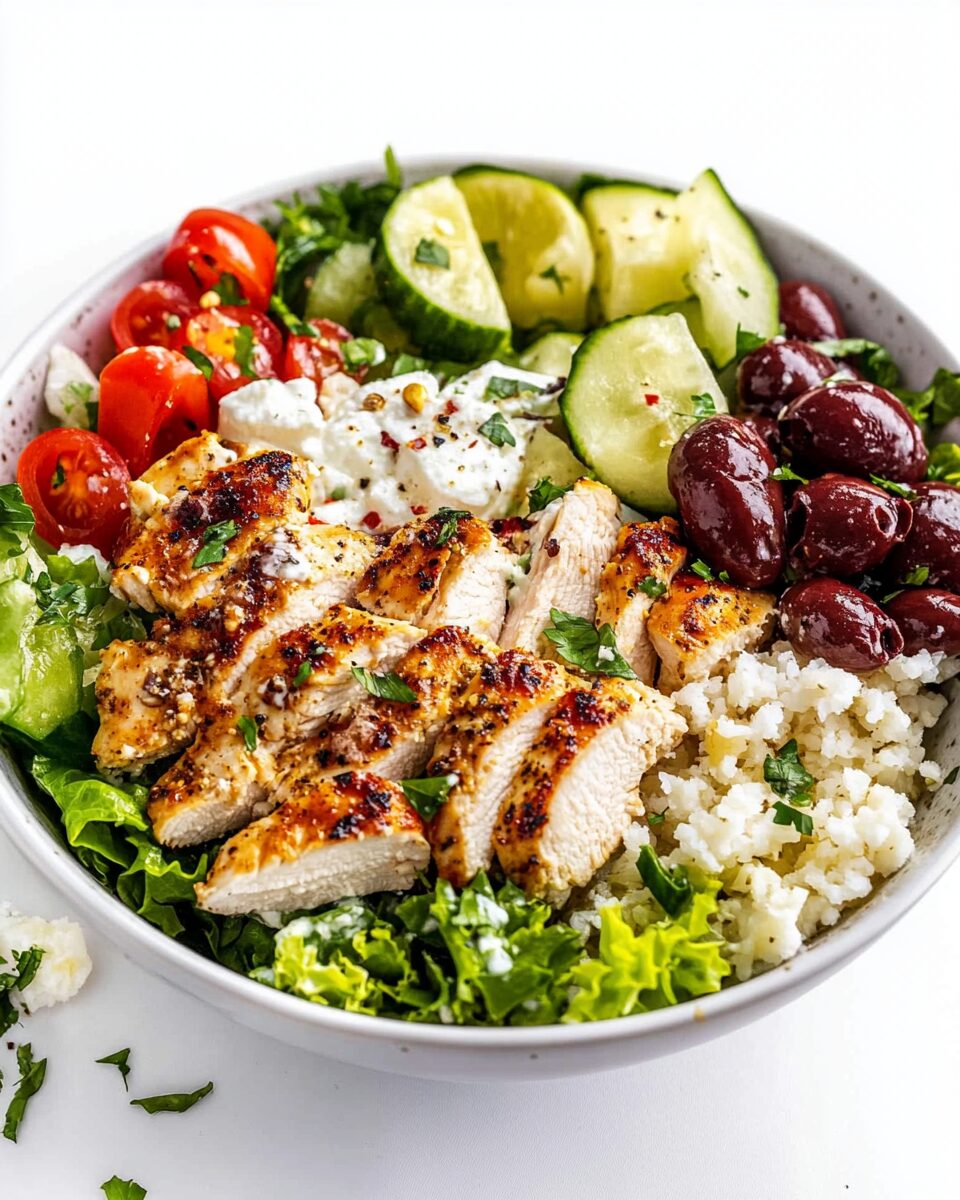 Greek Chicken Bowls