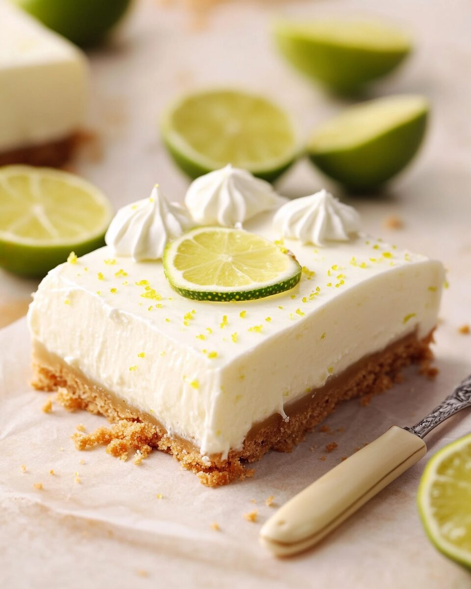 Key Lime Pie Bars