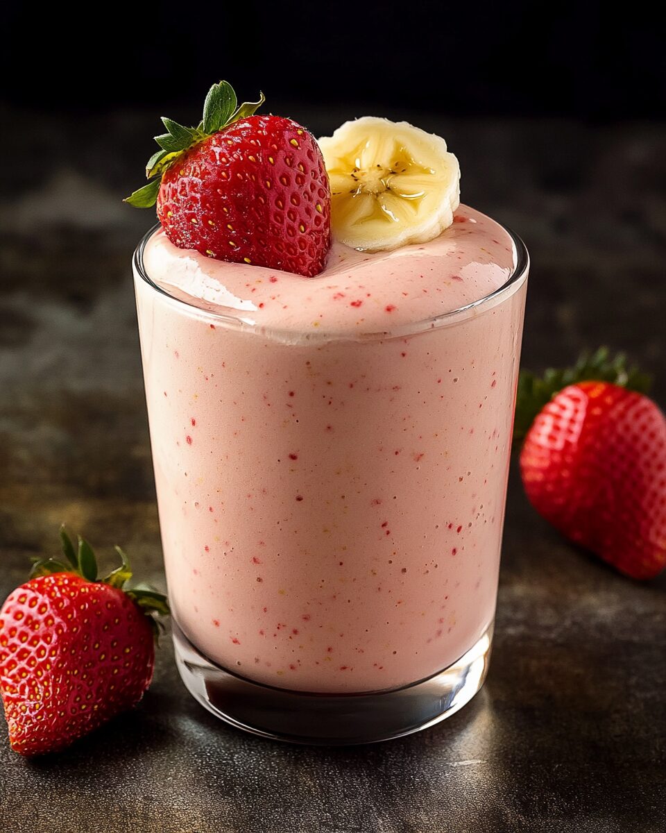 Strawberry Banana Smoothie