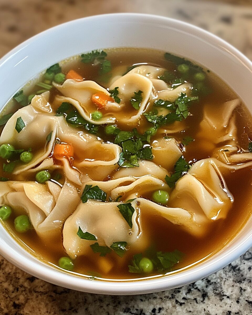 Homemade Wonton Soup