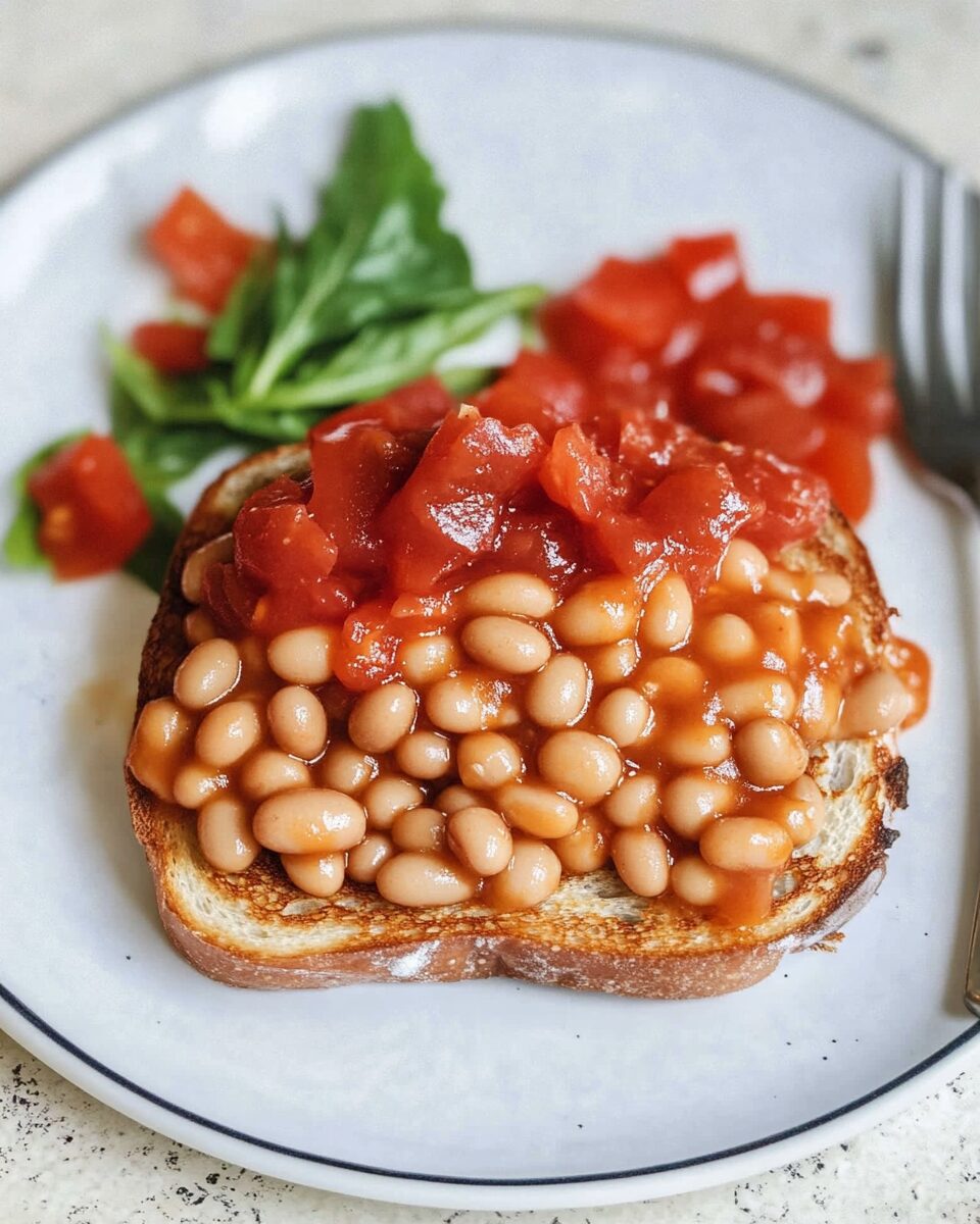 Classic British Beans on Toast