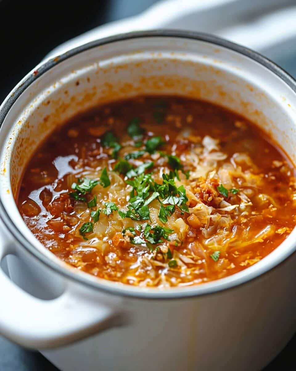 Keto Cabbage Soup