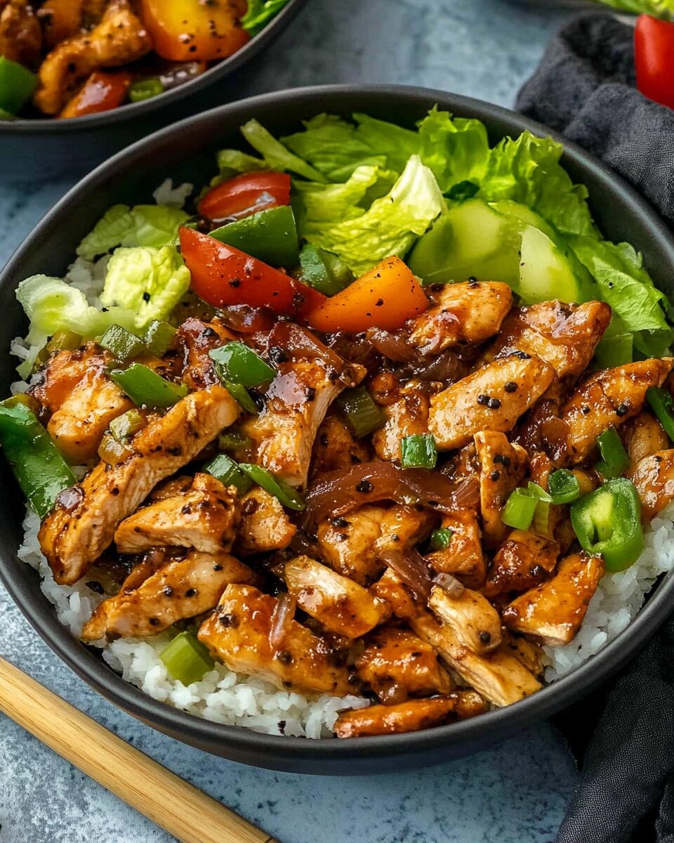 Black Pepper Chicken