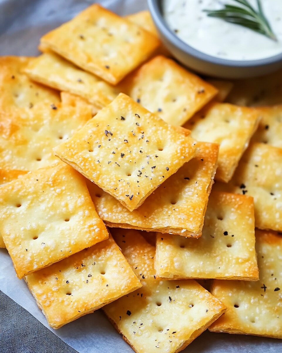 Low-Carb Cheese Crackers