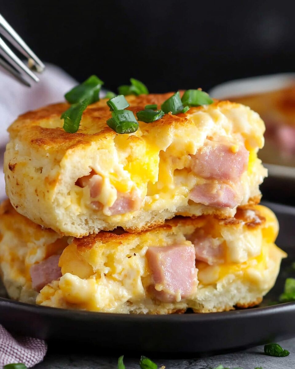 Ham and Cheese English Muffin Breakfast Casserole