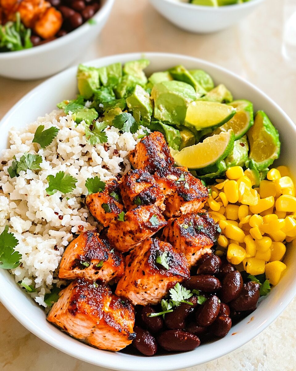 Chipotle Salmon Bowls