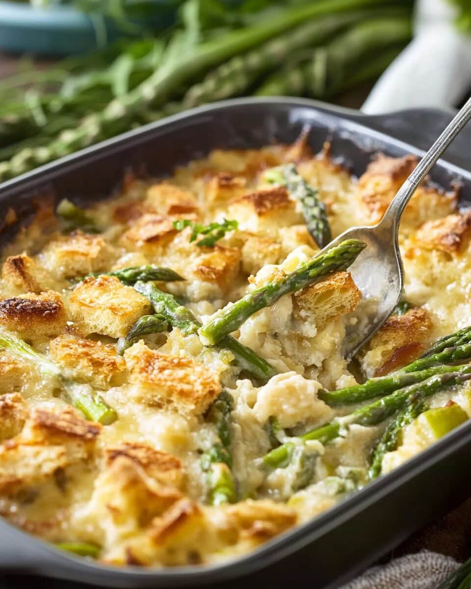 Cheesy Asparagus Casserole