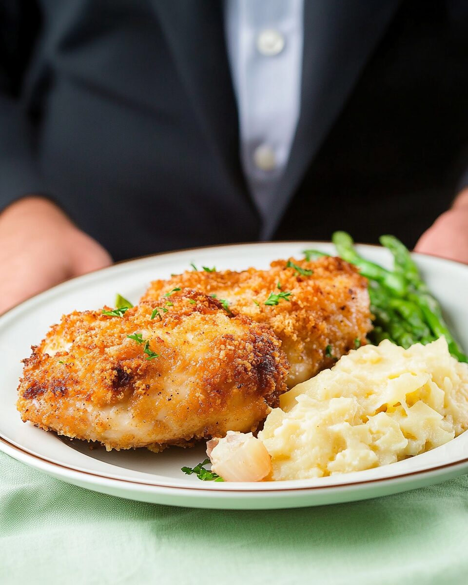 Parmesan-Crusted Chicken