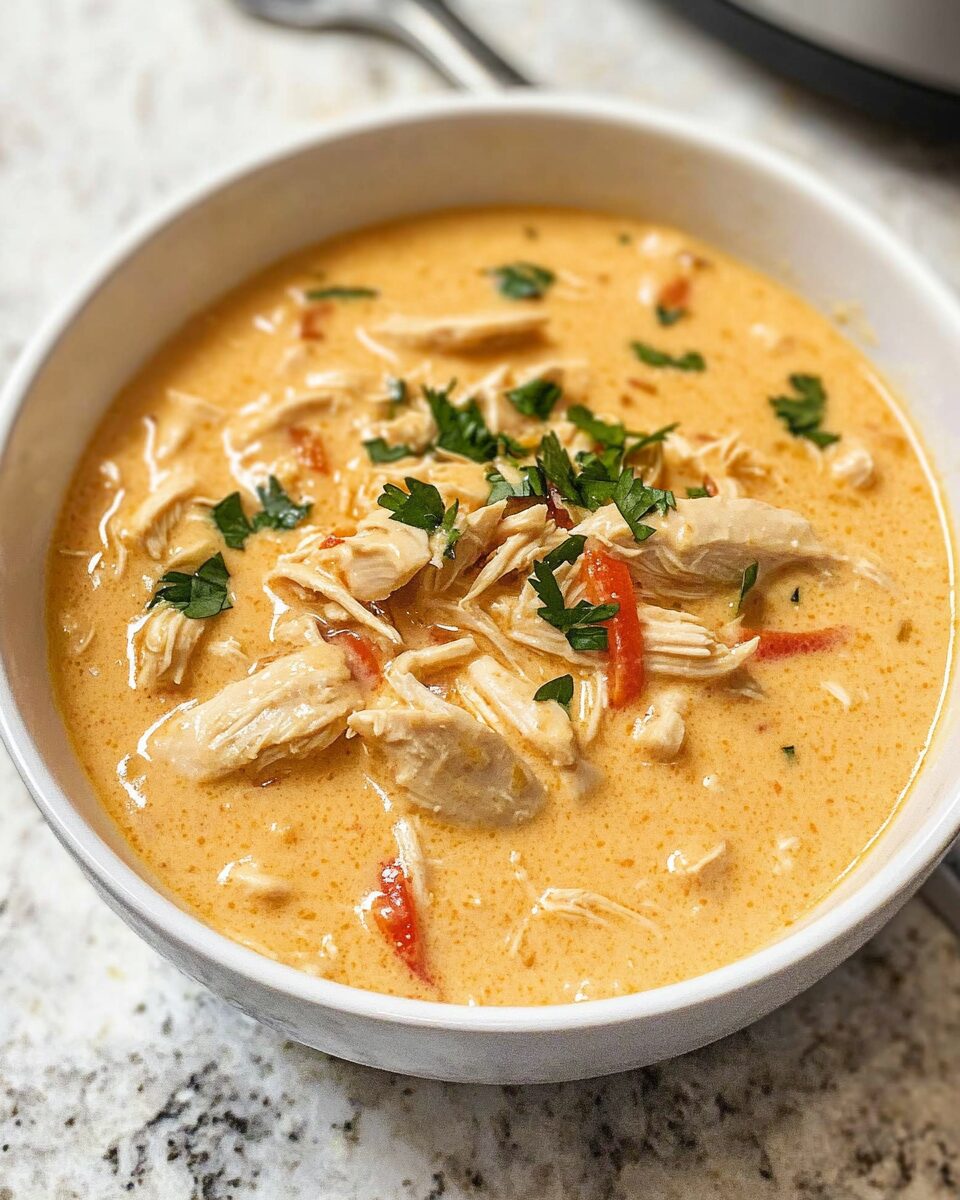 Instant Pot Creamy Chicken Soup