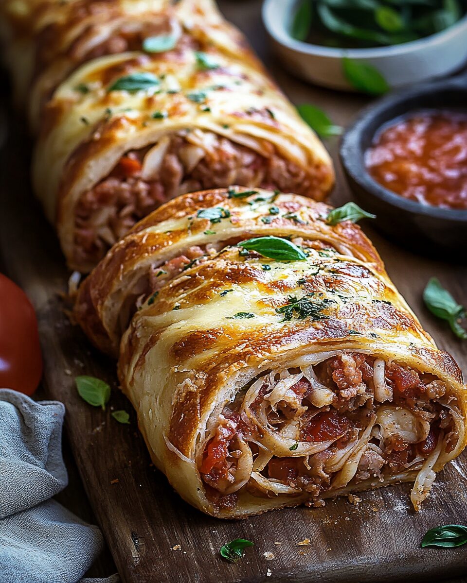 Homemade Italian Stromboli