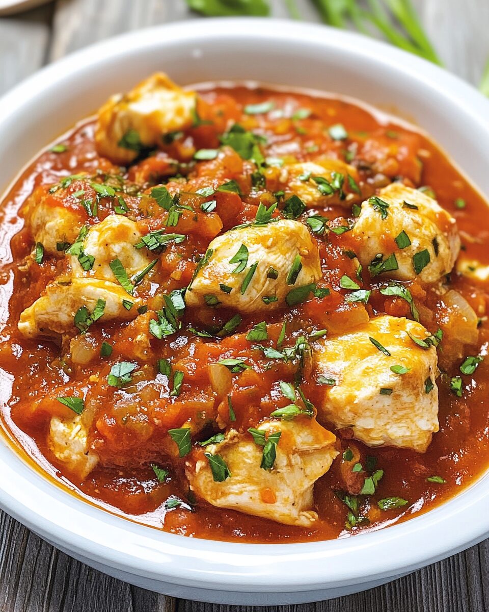 Crock Pot Chicken Arrabbiata