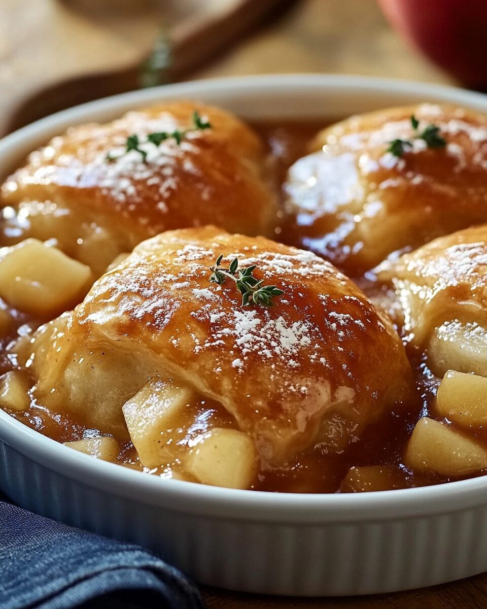 Apple Dumpling Bliss