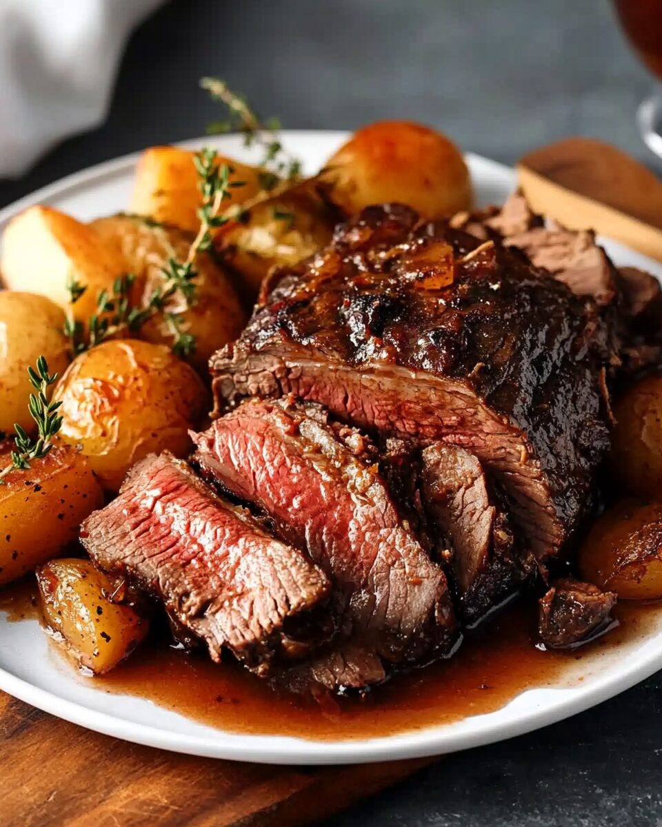 Stout Honey Beef Roast
