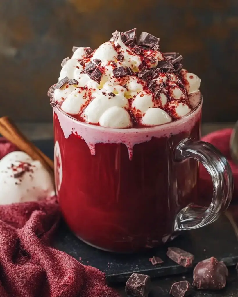 Red Velvet Hot Chocolate