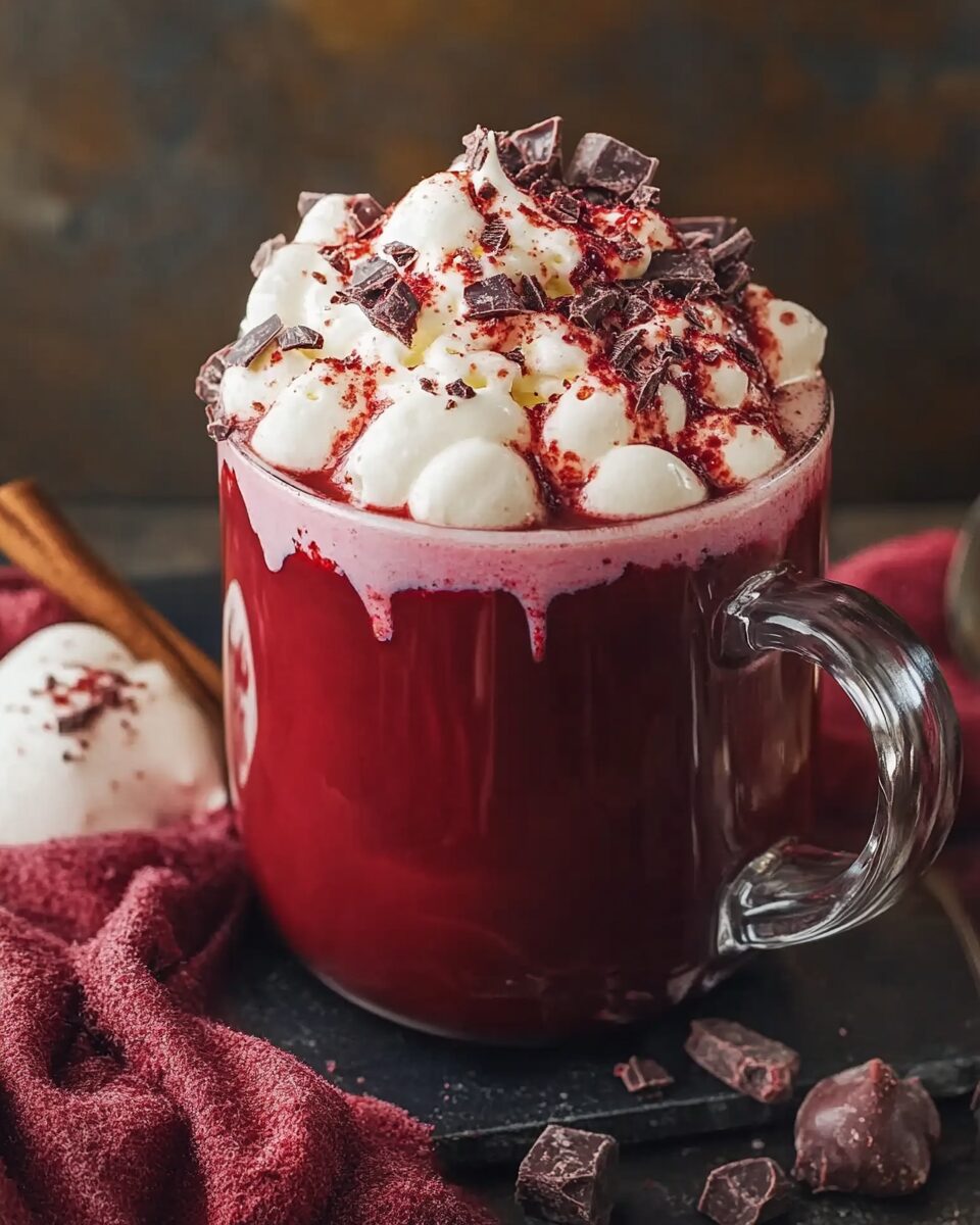 Red Velvet Hot Chocolate
