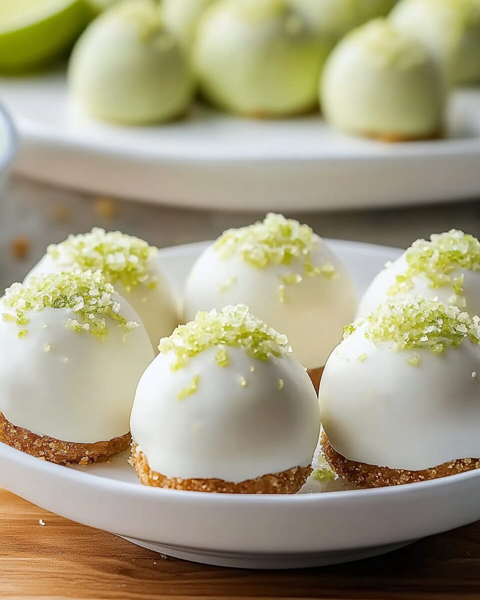 Key Lime Pie Truffles