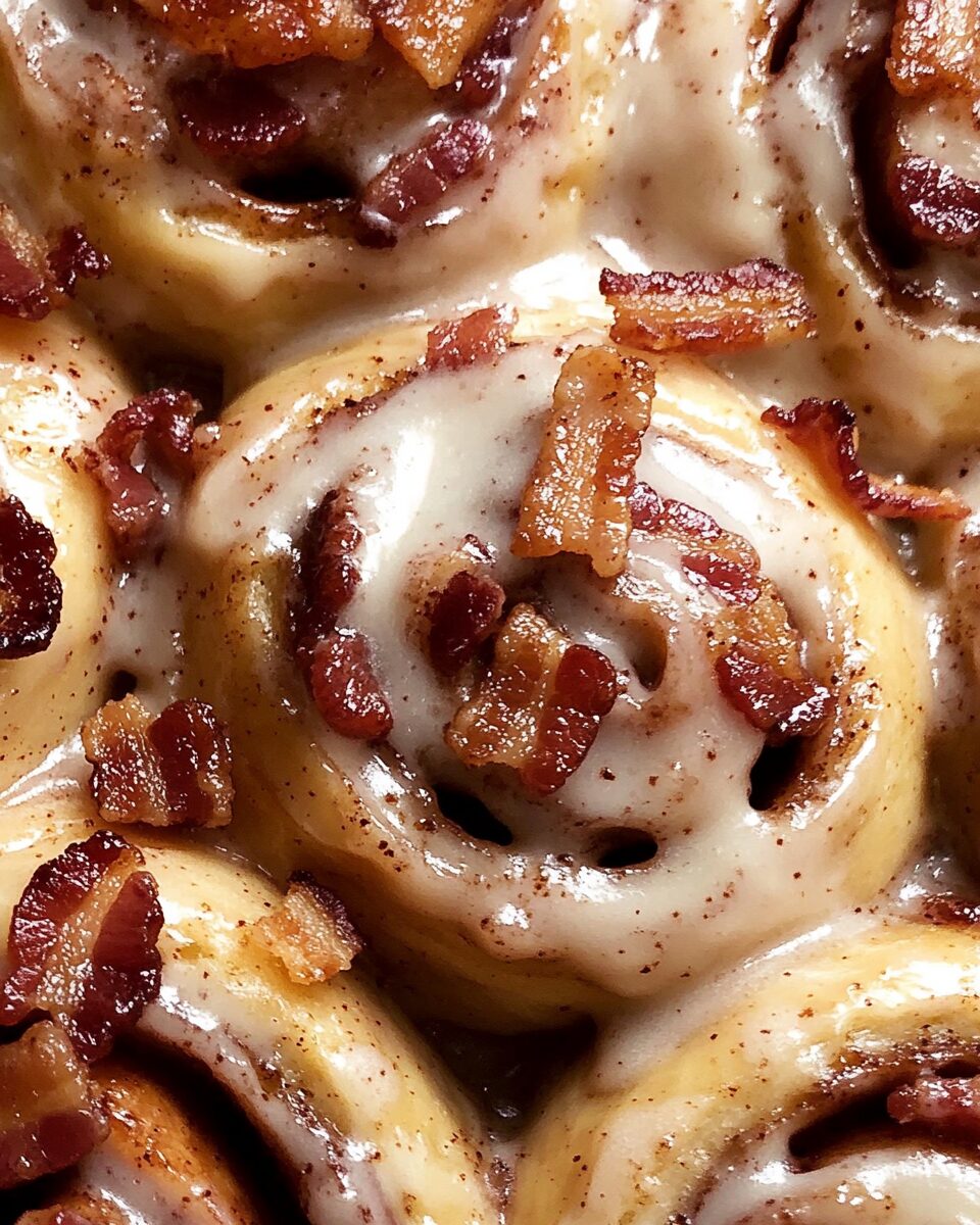 Bacon Cinnamon Rolls