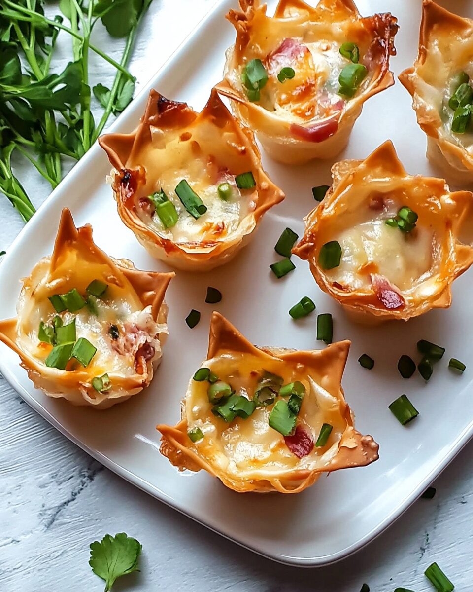 Reuben Wonton Cups