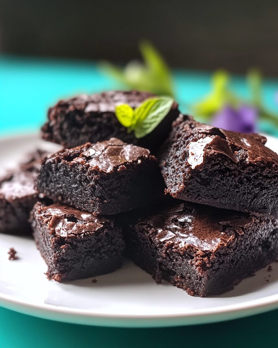 Gluten-Free, Sugar-Free Avocado Brownies
