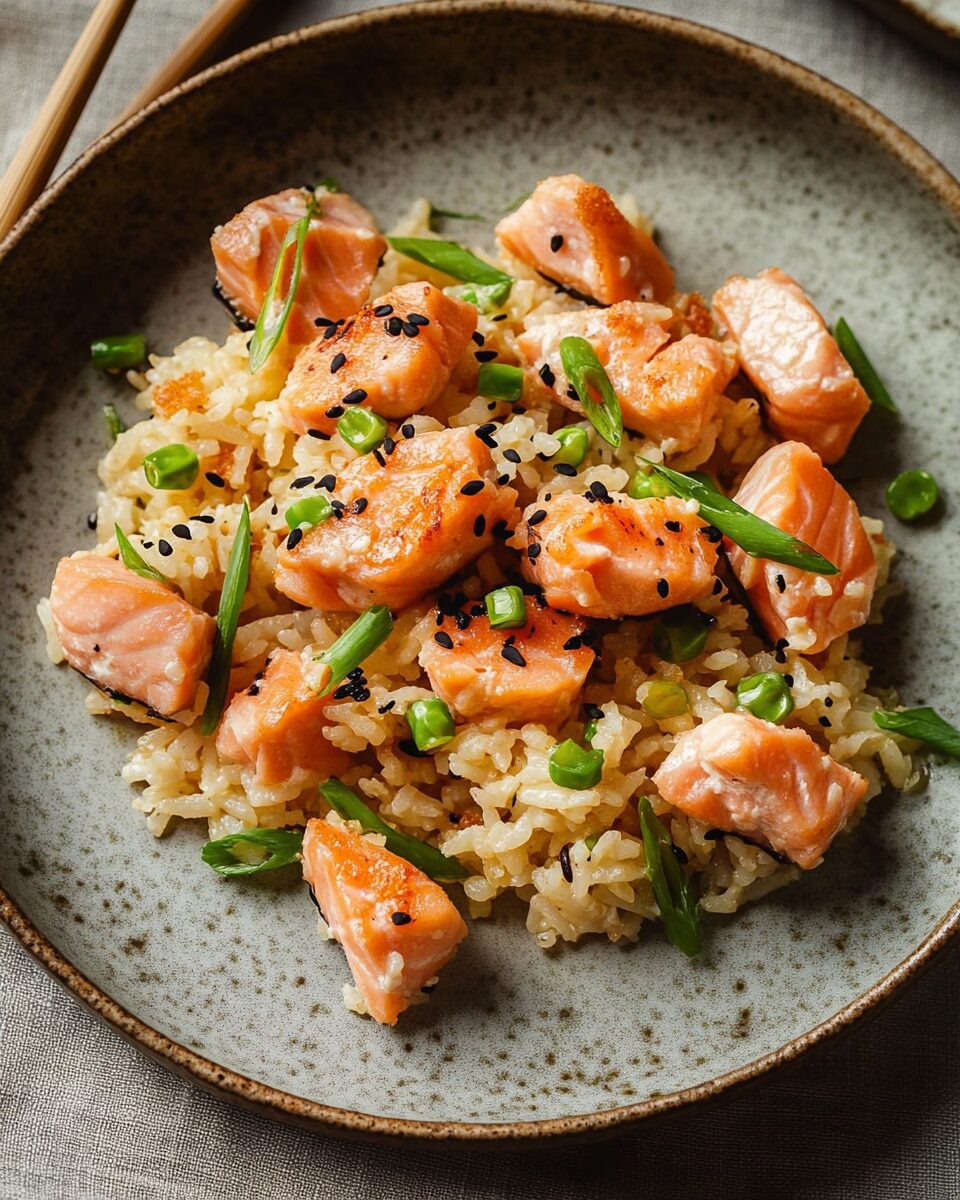 Spicy Salmon Crispy Rice