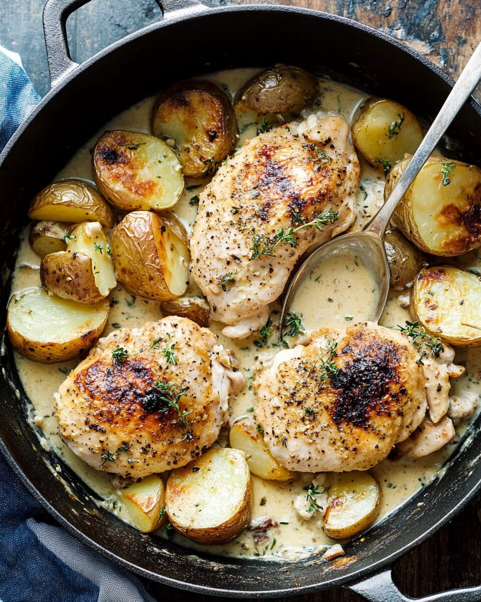 Creamy Ranch Chicken and Potatoes
