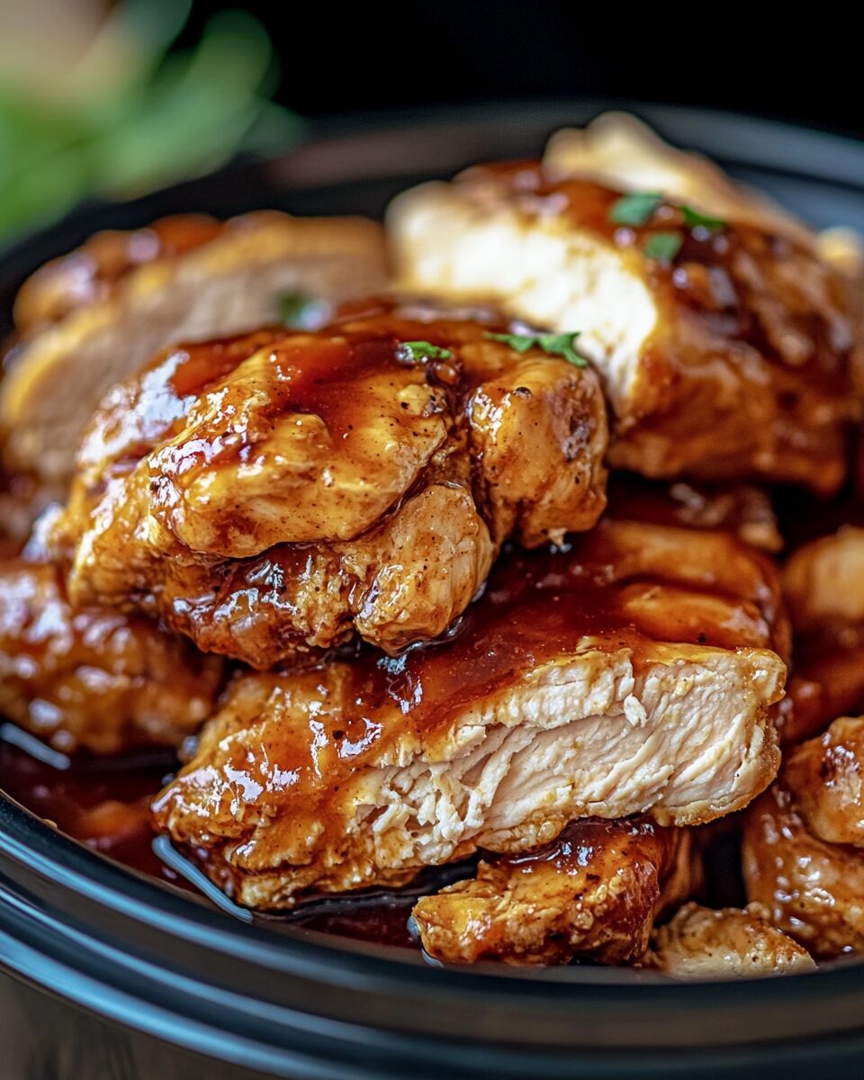 Sweet Baby Ray’s Crockpot Chicken
