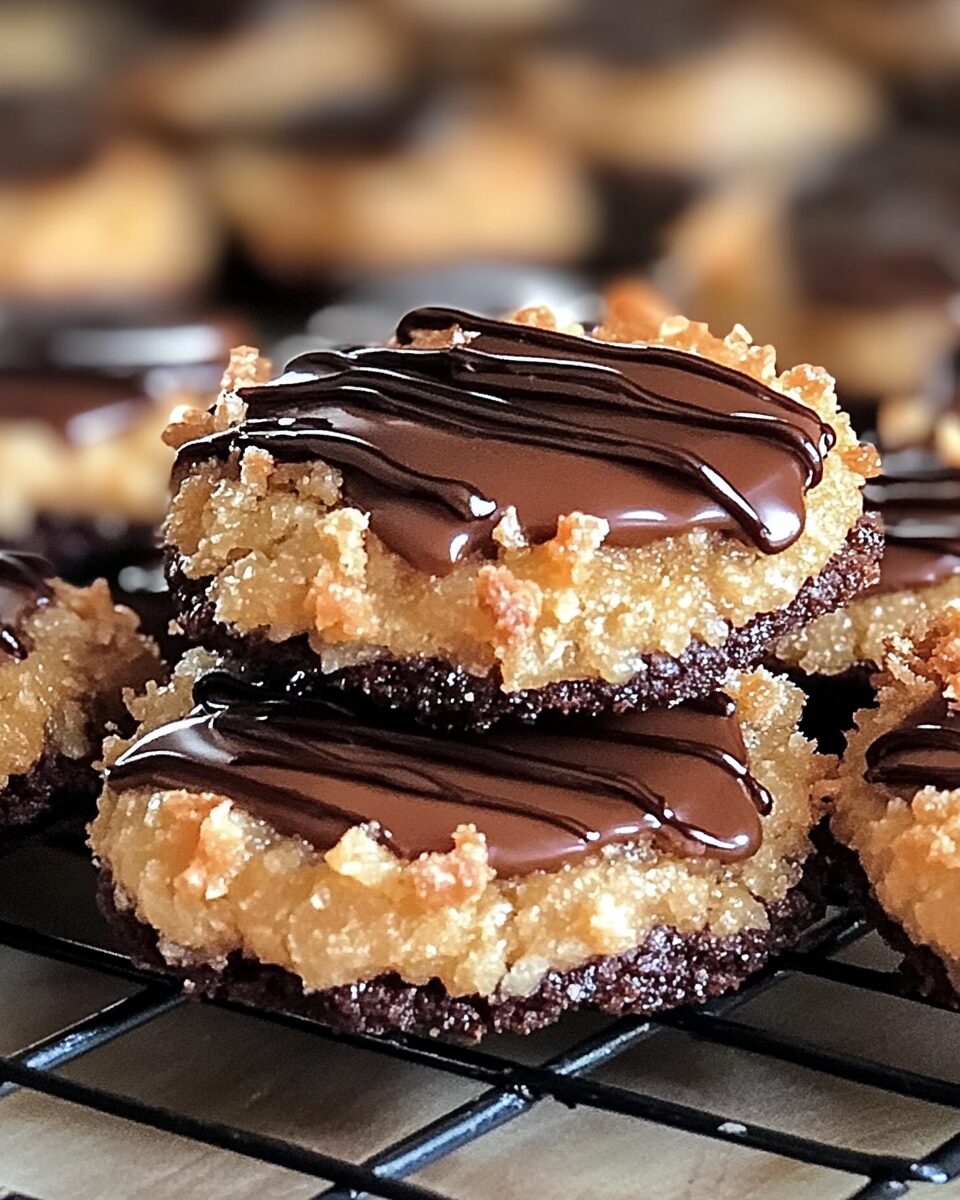 Homemade Samoas Cookies