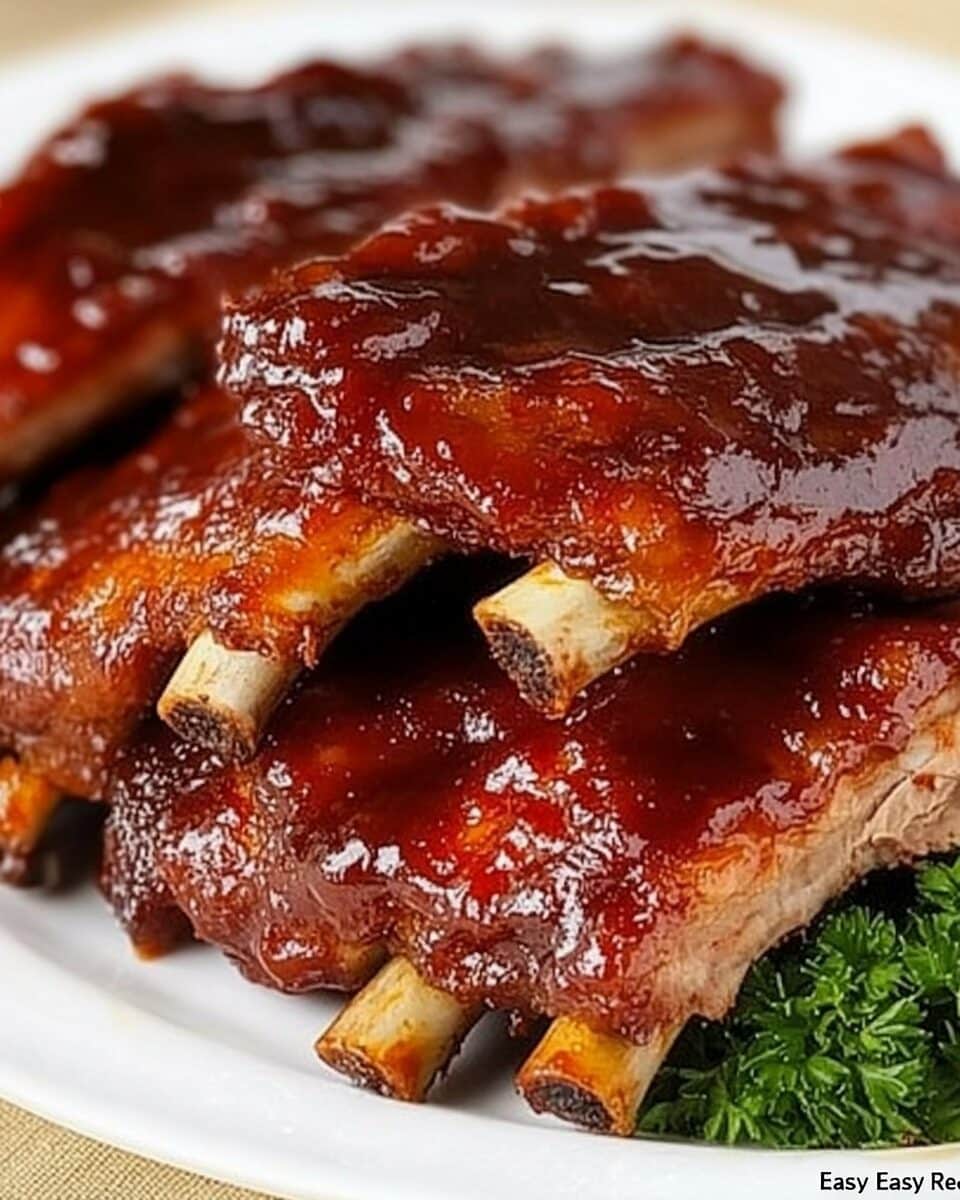 Crockpot Barbecue Ribs