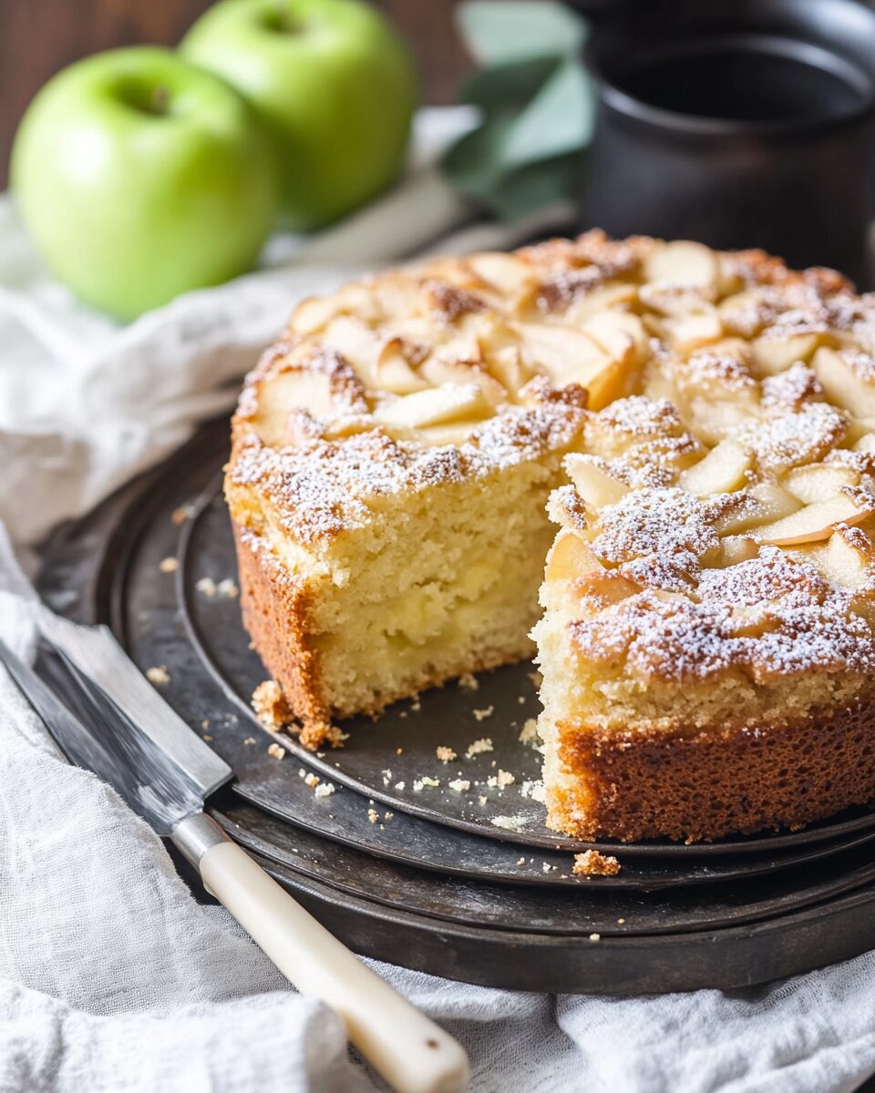 Traditional Irish Apple Cake