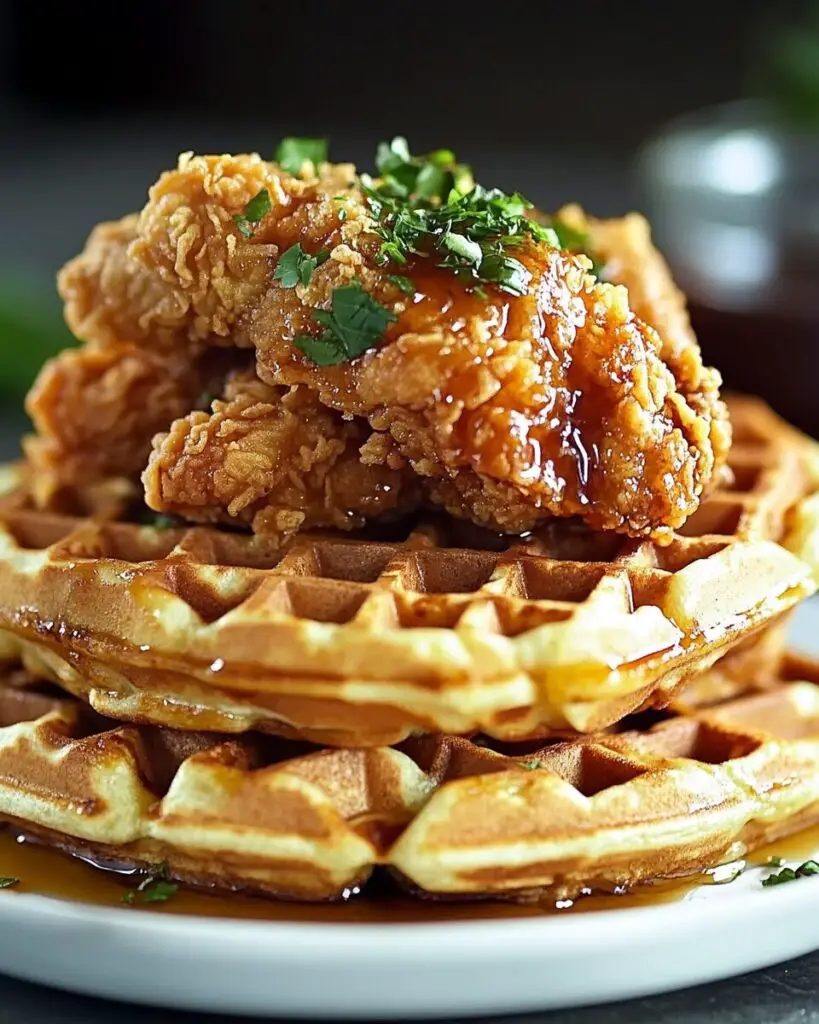 Southern Fried Chicken and Waffles